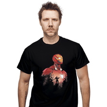 Load image into Gallery viewer, Shirts T-Shirts, Unisex / Small / Black I R O N M A N