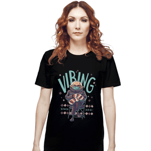 Shirts T-Shirts, Unisex / Small / Black Vibing Since 2021