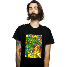 Load image into Gallery viewer, Daily_Deal_Shirts T-Shirts, Unisex / Small / Black Turtles Japan