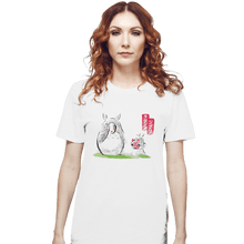 Load image into Gallery viewer, Shirts T-Shirts, Unisex / Small / White Anime Ink