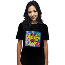 Load image into Gallery viewer, Daily_Deal_Shirts T-Shirts, Unisex / Small / Black The Anime Heart Of A 90s Kid