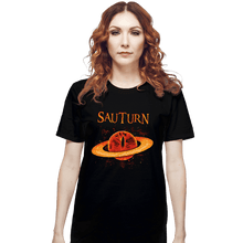 Load image into Gallery viewer, Daily_Deal_Shirts T-Shirts, Unisex / Small / Black Sauturn