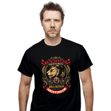 Load image into Gallery viewer, Secret_Shirts T-Shirts, Unisex / Small / Black Champion Of Courage