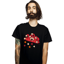 Load image into Gallery viewer, Daily_Deal_Shirts T-Shirts, Unisex / Small / Black Cute Tyrant Dice