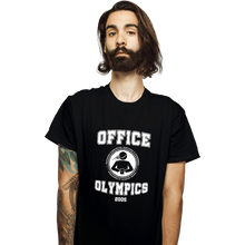 Load image into Gallery viewer, Secret_Shirts T-Shirts, Unisex / Small / Black Office Olympics 2005