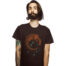 Load image into Gallery viewer, Daily_Deal_Shirts T-Shirts, Unisex / Small / Dark Chocolate Draconic Dice Keeper