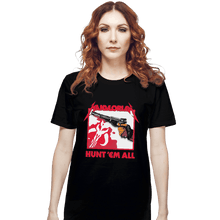 Load image into Gallery viewer, Shirts T-Shirts, Unisex / Small / Black Hunt Em All