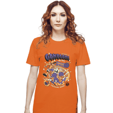 Load image into Gallery viewer, Daily_Deal_Shirts T-Shirts, Unisex / Small / Orange Pirate Meal