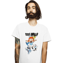 Load image into Gallery viewer, Shirts T-Shirts, Unisex / Small / White Elmyra Loves Animals