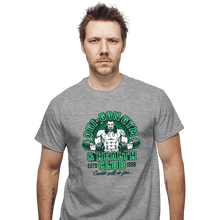 Load image into Gallery viewer, Daily_Deal_Shirts T-Shirts, Unisex / Small / Sports Grey Qui-Gon Gym