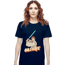 Load image into Gallery viewer, Secret_Shirts T-Shirts, Unisex / Small / Navy Obi-have