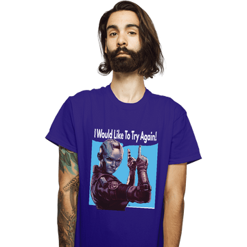 Shirts T-Shirts, Unisex / Small / Violet Nebula Can Do It