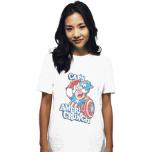 Load image into Gallery viewer, Shirts T-Shirts, Unisex / Small / White Cap'n AmeriCrunch