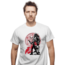 Load image into Gallery viewer, Shirts T-Shirts, Unisex / Small / White The Fullmetal Alchemist