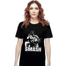 Load image into Gallery viewer, Shirts T-Shirts, Unisex / Small / Black SMASH