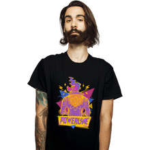 Load image into Gallery viewer, Secret_Shirts T-Shirts, Unisex / Small / Black Powerline!