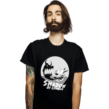 Load image into Gallery viewer, Shirts T-Shirts, Unisex / Small / Black The Shadow Of Courage