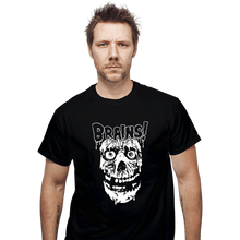 Load image into Gallery viewer, Daily_Deal_Shirts T-Shirts, Unisex / Small / Black More Brains!