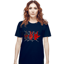 Load image into Gallery viewer, Daily_Deal_Shirts T-Shirts, Unisex / Small / Navy Spider 1, Spider 2, Spider 3