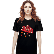 Load image into Gallery viewer, Secret_Shirts T-Shirts, Unisex / Small / Black Cute Dice Tyrant