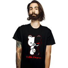 Load image into Gallery viewer, Shirts T-Shirts, Unisex / Small / Black Hello Despair
