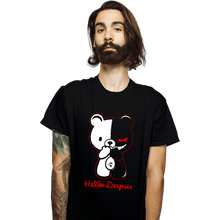 Load image into Gallery viewer, Shirts T-Shirts, Unisex / Small / Black Hello Despair