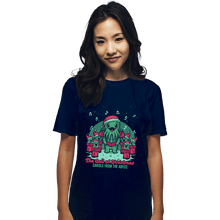 Load image into Gallery viewer, Secret_Shirts T-Shirts, Unisex / Small / Navy Cthulhu Christmas Carol