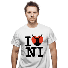 Load image into Gallery viewer, Shirts T-Shirts, Unisex / Small / White I Love Ni
