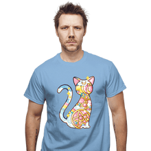 Load image into Gallery viewer, Shirts T-Shirts, Unisex / Small / Powder Blue Magical Silhouettes - Artemis