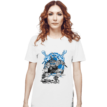 Load image into Gallery viewer, Daily_Deal_Shirts T-Shirts, Unisex / Small / White Leonardo Sumi-e