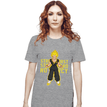 Load image into Gallery viewer, Shirts T-Shirts, Unisex / Small / Sports Grey Vegeta Lawrence
