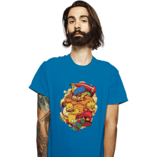 Load image into Gallery viewer, Shirts T-Shirts, Unisex / Small / Sapphire The Arcade Family