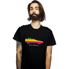 Load image into Gallery viewer, Secret_Shirts T-Shirts, Unisex / Small / Black Drive Different