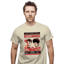 Load image into Gallery viewer, Daily_Deal_Shirts T-Shirts, Unisex / Small / Natural Battle Of The Braniacs