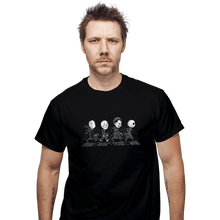 Load image into Gallery viewer, Shirts T-Shirts, Unisex / Small / Black Black Scrawny Road
