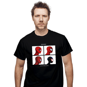 Shirts T-Shirts, Unisex / Small / Black Spiderz