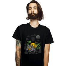 Load image into Gallery viewer, Secret_Shirts T-Shirts, Unisex / Small / Black Bulb O Lantern