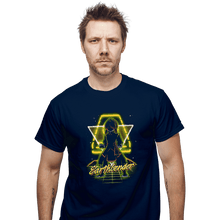 Load image into Gallery viewer, Shirts T-Shirts, Unisex / Small / Navy Retro Earthbender
