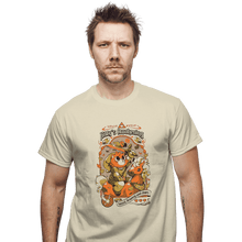 Load image into Gallery viewer, Daily_Deal_Shirts T-Shirts, Unisex / Small / Natural Kitty's Awakening