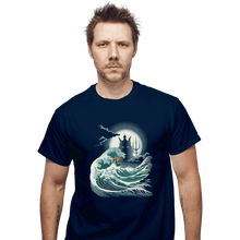 Load image into Gallery viewer, Shirts T-Shirts, Unisex / Small / Navy The Wave Of Atlantis