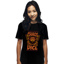 Load image into Gallery viewer, Daily_Deal_Shirts T-Shirts, Unisex / Small / Black Chaos Dice