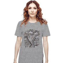 Load image into Gallery viewer, Daily_Deal_Shirts T-Shirts, Unisex / Small / Sports Grey Escher Who