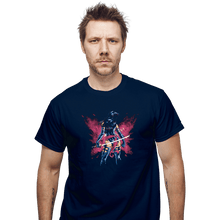 Load image into Gallery viewer, Shirts T-Shirts, Unisex / Small / Navy Mental Butterfly