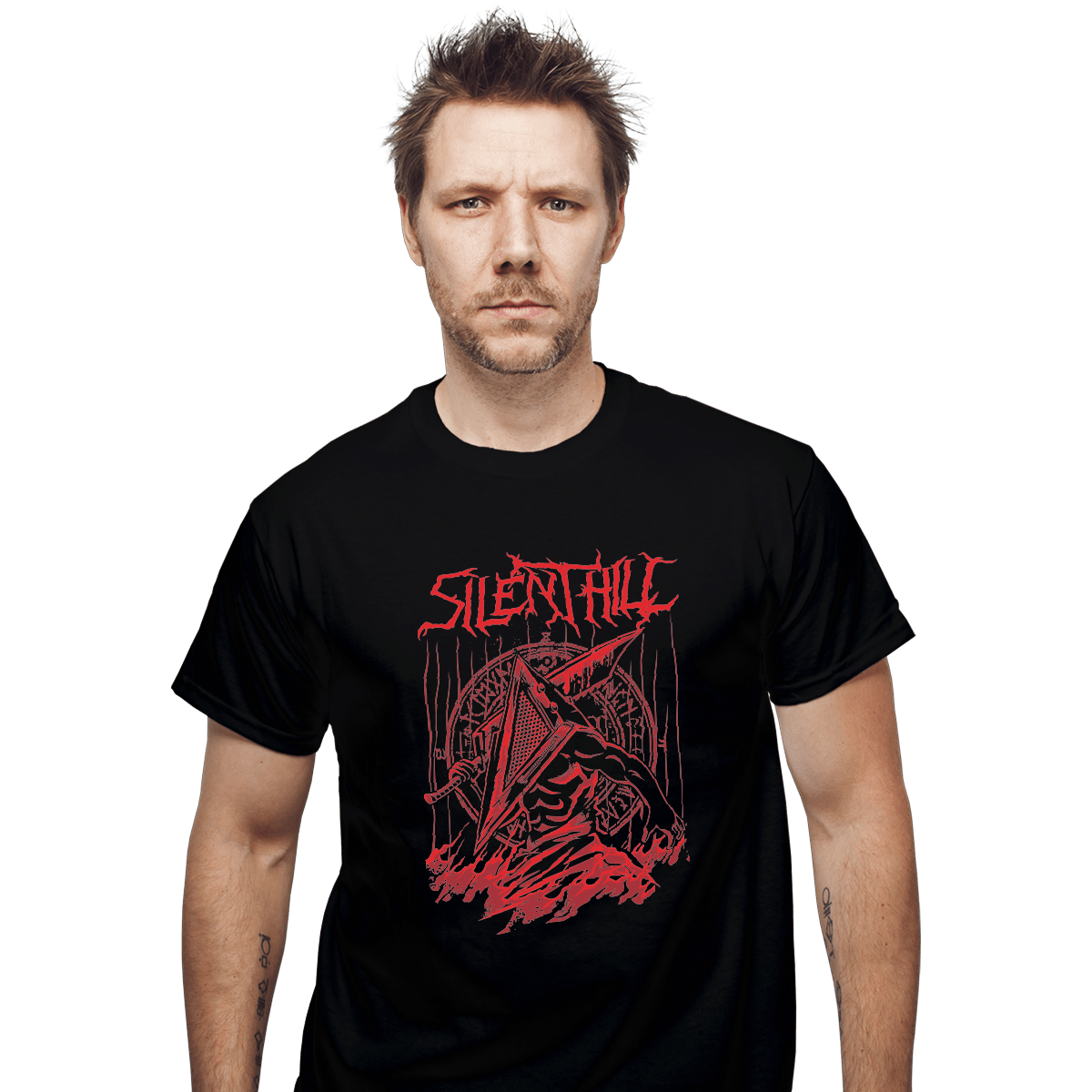 Silent Red Thing - Nerdy T-Shirt by draculabyte | ShirtPunch