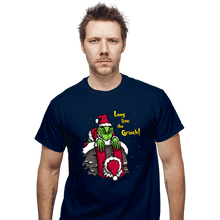 Load image into Gallery viewer, Daily_Deal_Shirts T-Shirts, Unisex / Small / Navy Long Live The Grinch