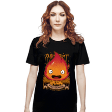 Load image into Gallery viewer, Shirts T-Shirts, Unisex / Small / Black Fire Demon