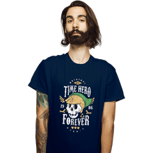 Load image into Gallery viewer, Shirts T-Shirts, Unisex / Small / Navy Time Hero Forever