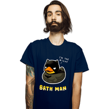 Load image into Gallery viewer, Secret_Shirts T-Shirts, Unisex / Small / Navy The Bath Man