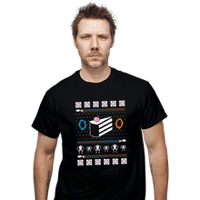 Load image into Gallery viewer, Shirts T-Shirts, Unisex / Small / Black The Christmas Cake Is A Lie