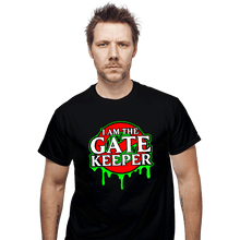Load image into Gallery viewer, Daily_Deal_Shirts T-Shirts, Unisex / Small / Black The Gatekeeper